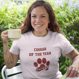 Årsårets unga Mörk Röd T Shirt