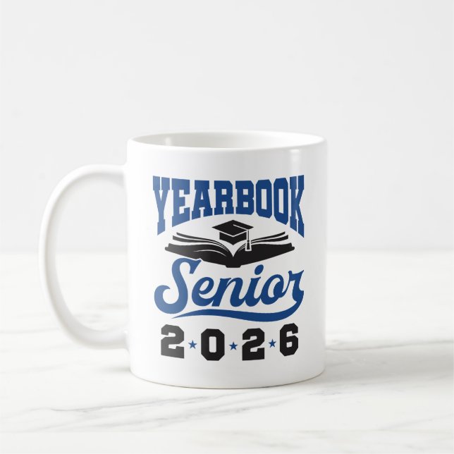 Årsbok Senior 2026 Kaffemugg (Vänster)