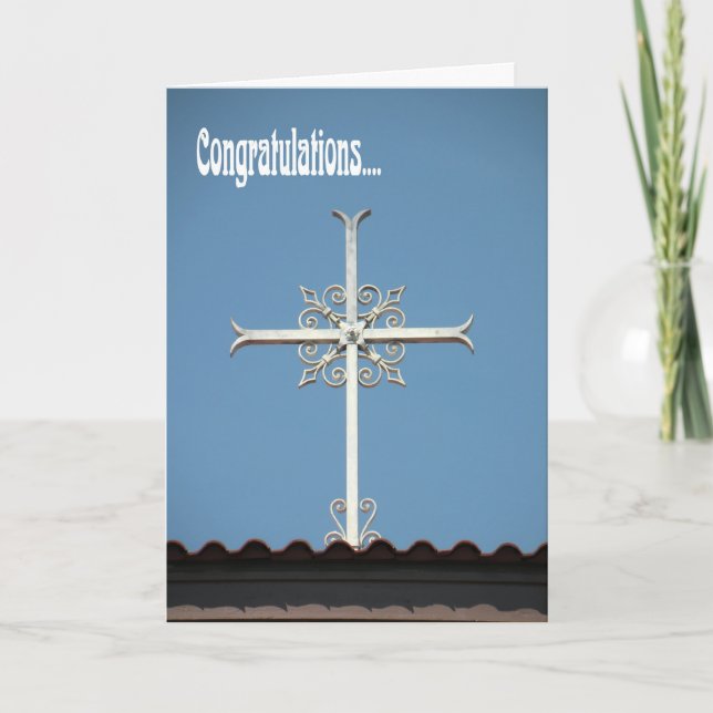 Årsdag 20 år som präst kort (Framsida)