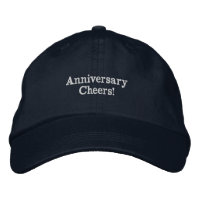 "Årsdag Cheers" i Bröllop! Justerbar hatt