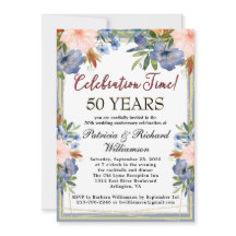 Årsdag Chicen Blommigt Personligt bröllp