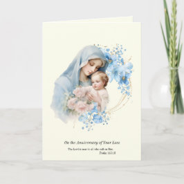 Årsdag Dödsförlust Jesus och Mary Kort