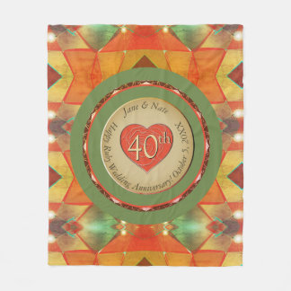 Årsdag Fleece Blanket