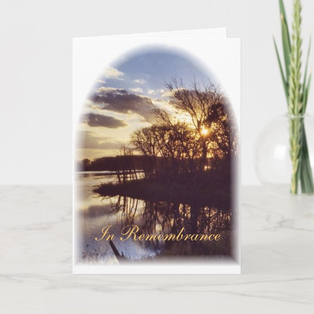 Årsdag för en död/fönster av Don's Slough Kort (Framsida)