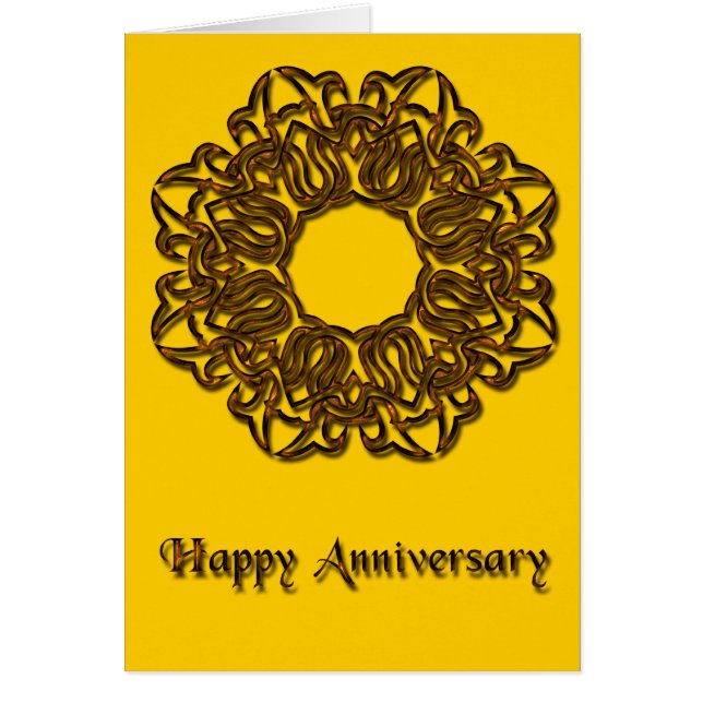 Årsdag för Metallica solkran Hälsningskort (Framsidan)