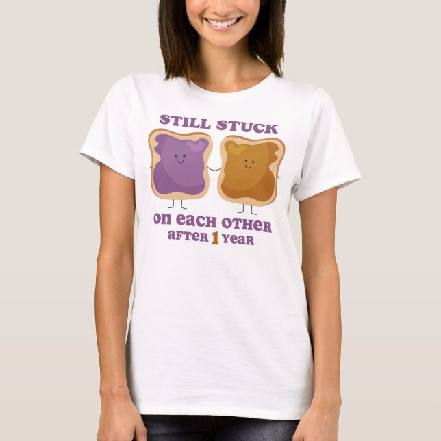Årsdag för PBJ 1st T-shirt (Framsida)