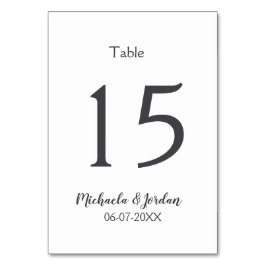 Årsdag för sittande sjökort i bröllop bordsnummer