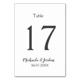 Årsdag för sittande sjökort i bröllop bordsnummer