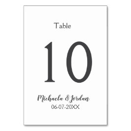 Årsdag för sittande sjökort i bröllop bordsnummer