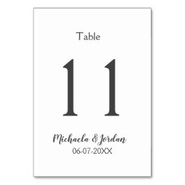 Årsdag för sittande sjökort i bröllop bordsnummer