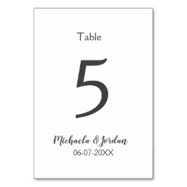 Årsdag för sittande sjökort i bröllop bordsnummer