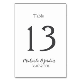 Årsdag för sittande sjökort i bröllop bordsnummer