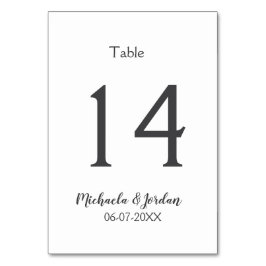 Årsdag för sittande sjökort i bröllop bordsnummer