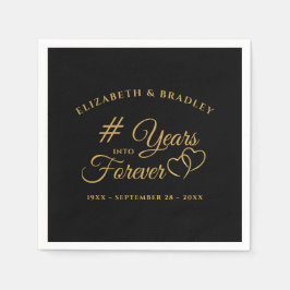 Årsdag för utfrågningar pappersservett