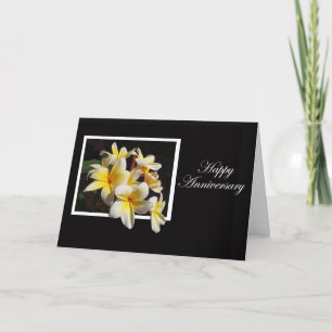 Årsdag Frangipani Kort