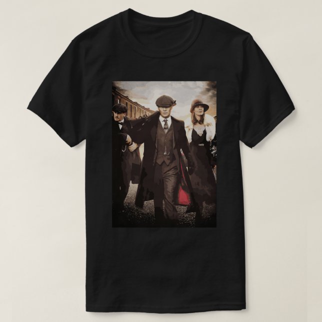 Årsdag Gift Thomas Shelby Gifts for Alla T Shirt (Design framsida)