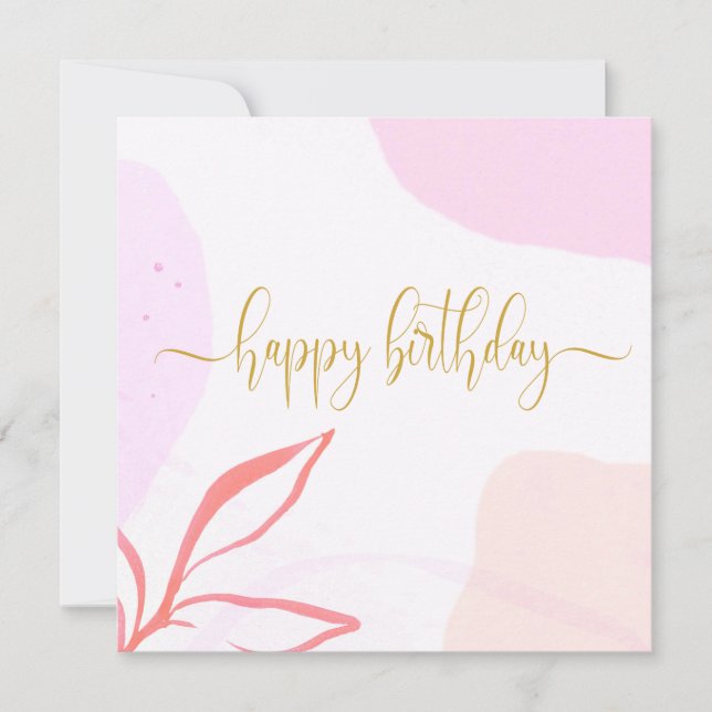 Årsdag Guld Rosa marmor (Framsida)