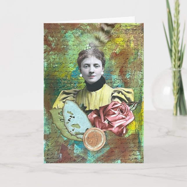 Årsdag Hälsning Kort (Framsida)