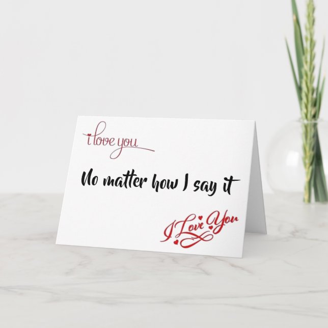 ***ÅRSDAG KÄRLEK*** TILL KÄRLEK I MITT LIV KORT (Framsida)