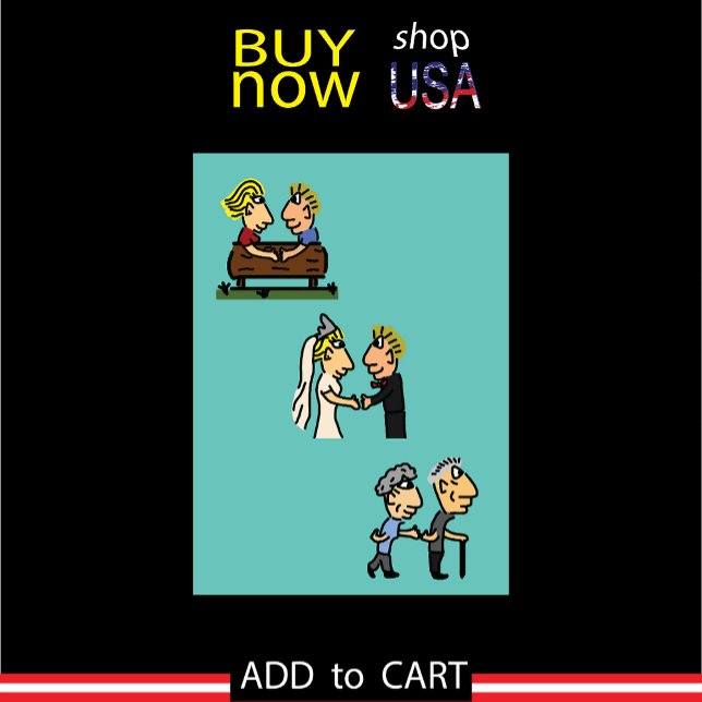 Årsdag Kute lite 🎉 Åldrande tillsammans Tecknad Kort (Sassy
Saucy
Sensational
Smart
Spectacular
)