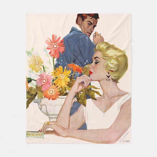 Årsdag - kvarstad fleecefilt (Framsidan)