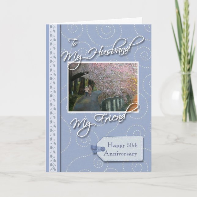 __Årsdag - Min Make, vän Kort (Framsida)