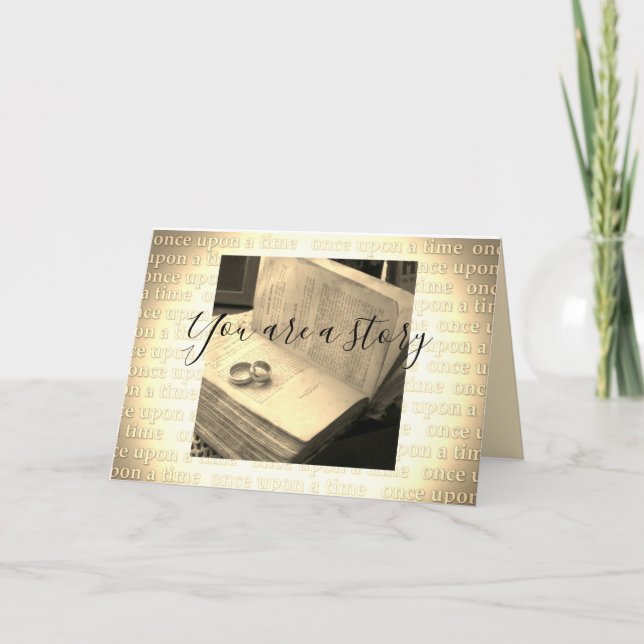 Årsdag önskemål kort (Framsida)