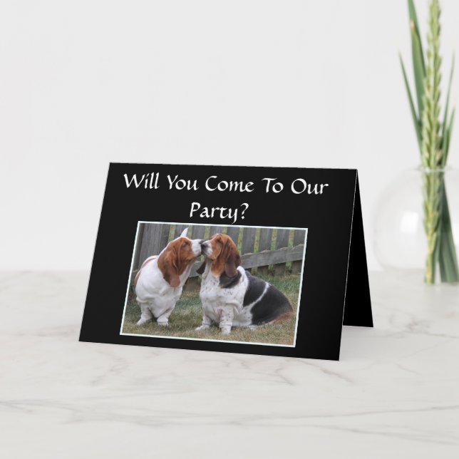 Årsdag Party Inbjudan (Framsida)