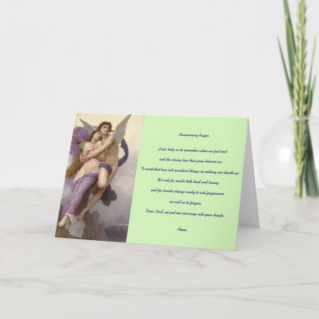 Årsdag Prayer Kort (Framsida)