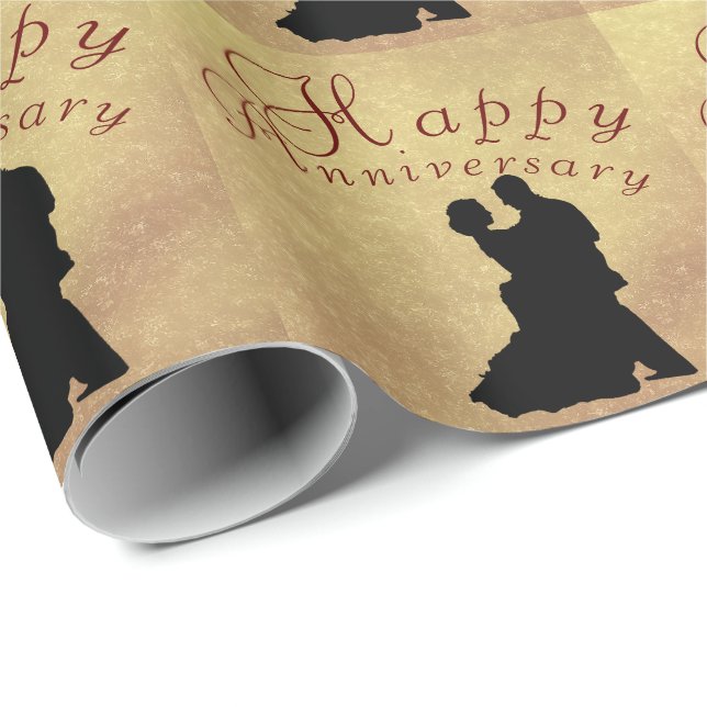 Årsdag Presentpapper (Rullad Hörn)