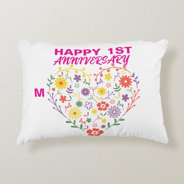 Årsdag Prydnadskudde (Framsidan)