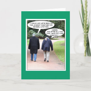 Årsdag, roligt kort