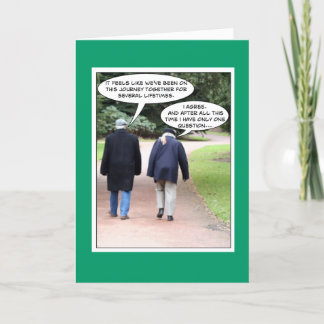 Årsdag, roligt kort