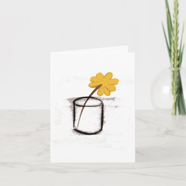 Årsdag, sympati kort (Framsida)