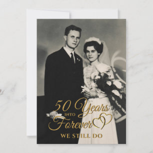Årsdag Vow Renewal YEETIS IN I FORDRING Inbjudningar