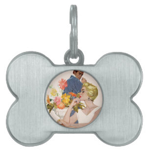 Årsdagen grälar namnbricka husdjur