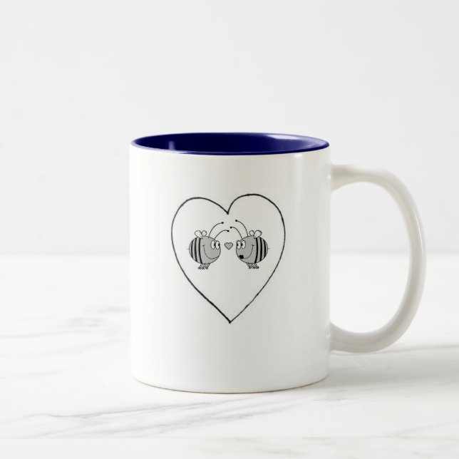 Årsdagkaffemugg Två-Tonad Mugg (Höger)