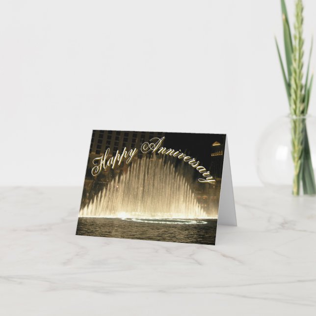 Årsdagskort för förtjänt par kort (Framsida)