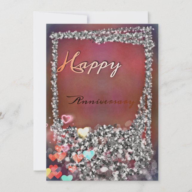 Årsdagskort för henne julkort (Framsida)