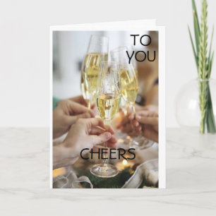 **ÅRSDRIG** CHEERS TO A UNDERBAR COUPLE KORT
