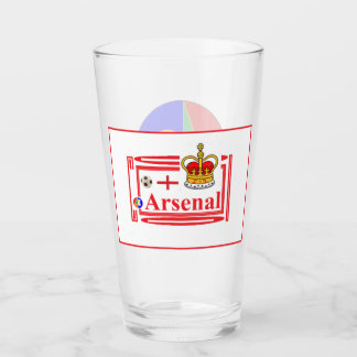 Arsenal 05 Trinkglas Glaskopp