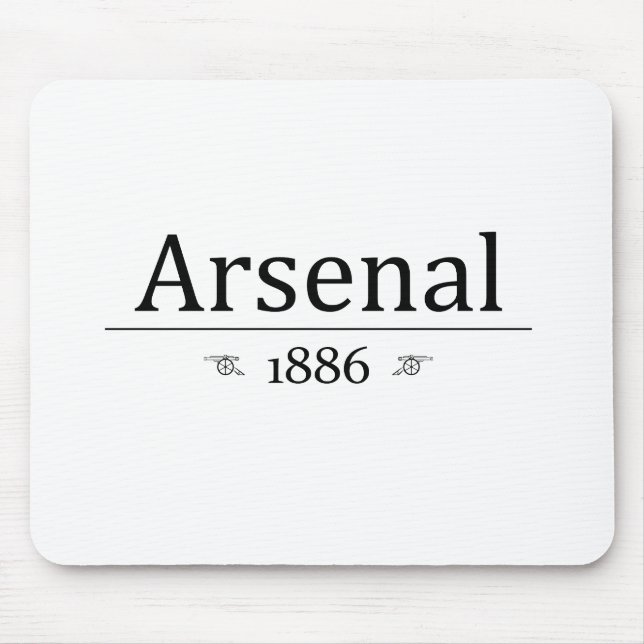 Arsenal 1886 musmatta (Framsidan)