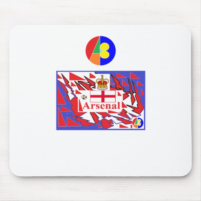 Arsenal Mousepad Musmatta (Framsidan)