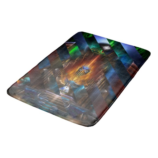 Arsencia Golden Goddess Razor cut Bath Mat Badrumsmatta (Vinklad)