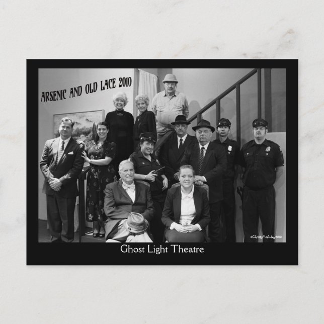 Arsenik och gammal Snöre 2010 Vykort (Framsida)