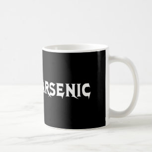 ARSENIK Tungmetall Bokstavligen Kaffemugg