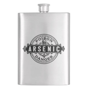 Arsenik Vintage Stil Poison Label Fickplunta