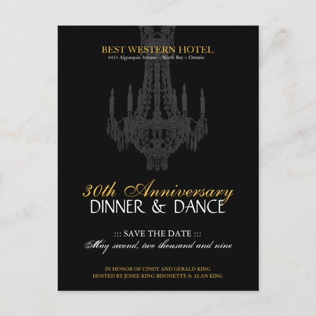 Årsfestinbjudan Inbjudan Vykort (Framsida)