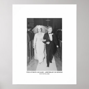 Årsfoto med Gräns för att underteckna Guest Bok Poster