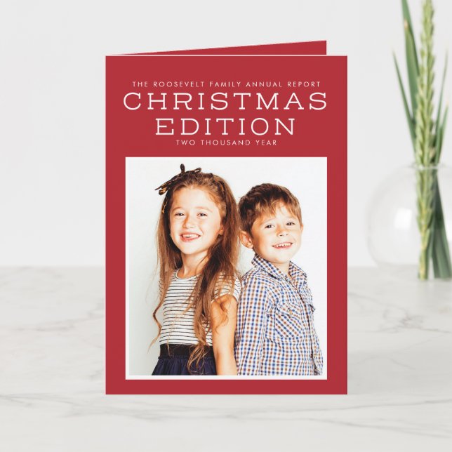 Årsgranskning av julkort - grafik helgkort (Framsida)